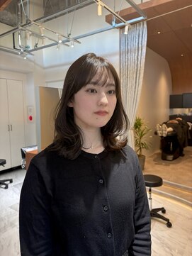 ラボトウキョウ 池袋店(LABO Tokyo) 春のふんわりレイヤーカット＆オリーブベージュ