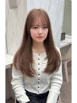 ロンド レア 天神大名店(Lond Le’a) 10代20代30代ミディアムレイヤー似合わせカット大人ガーリー