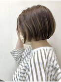 ショートボブ40代50代パツっとボブ