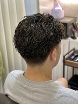 ミリオンバックス 神田店(Million Bucks)&nbsp;men’sパーマスタイル【バック】