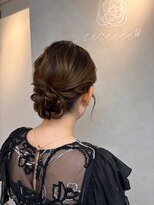 ウルー 六本木店(uruu) 【アップスタイル】六本木/六本木駅/ヘアセット/結婚式/早朝