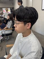 ヌークバイラヴェスト 四日市(neuk by lovest)&nbsp;【neuk服部】ニュアンスパーマナチュラルセンターパート