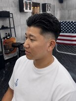 バーバー ショップ ネオ(BARBER SHOP NEO)&nbsp;フェザーパーマ×ツーブロック[宇都宮/バーバー/メンズカット]