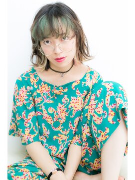 ボンヌーベル 【Bonne Nouvelle】ラフミディGreen×Yellow×Pink