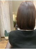 大人ボブ☆フェミニンアッシュ