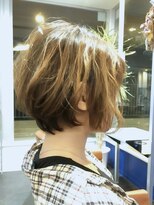 ヘアーサロン モンクール(hairsalon mon'coeur) 美シルエットショートボブ