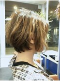 美シルエットショートボブ