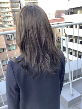 ヘアーメイク トレコローリ(hair make trecolori) 【trecolori 津田沼】オリーブグレージュ／ブリーチ無し