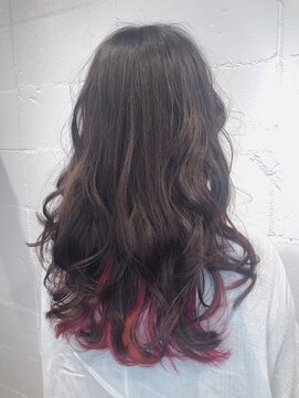 シェル 吉祥寺(shell) ベリーベリーピンクのインナーカラー