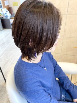 ヴィアスヘアー(vias hair) リッチブラウン×ショートレイヤー