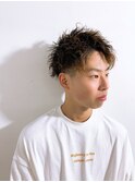 ツイストスパイラル×センターパート
