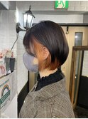 ◎インナーカラー×オレンジベージュ◎