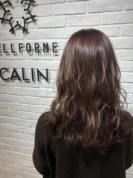 ヘア スパ ビューティー エールフォルム(HAIR SPA BEAUTY YELLFORME) 大人可愛くピンクベージュ