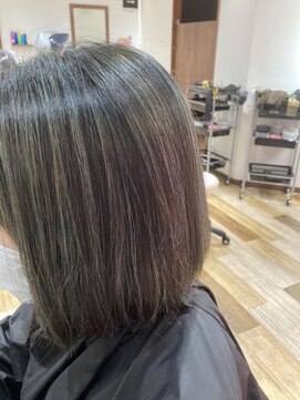 美容室 プラセル(Plaser) ハイライト＋イルミナカラー