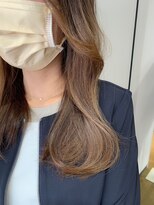 ビーハイブ 一番町店 アヴェダ(BEHIVE)&nbsp;大人可愛いくびれヘア　　ワンホンヘア上品ロング