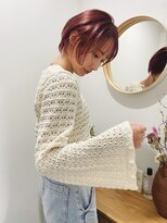 アル 心斎橋(alu)&nbsp;ショートボブ/小顔に見せるヘア/ココアベージュ