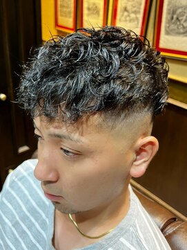 ヒロギンザバーバーショップ 大宮店(HIRO GINZA BARBER SHOP) スペインカール　埼玉　大宮　さいたま