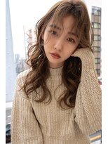 アンジェリカ 広島駅前店(ANGELICA)&nbsp;ANGELICA センターパート シアーベージュ ウェーブ