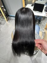 ロンドメリア 天神大名店(Lond Melia)&nbsp;★くびレイヤーエモージュインナーグレージュ前髪ピンクベージュ