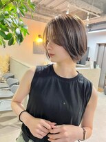 ソーホーニューヨーク ギンザ(SOHO NEW YORK GINZA) ショートカット髪質改善白髪ぼかしハイライト白髪染めリタッチ