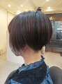 アグ ヘアー ムーミ 西葛西店(Agu hair Muumit) ダブルブロックの前下がりハイライトを活かしたグラデーション!