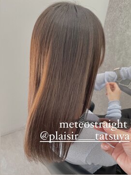 プレジールバイラファブリック(PLAISIR by LA FABRIQUE) PLAISIR/佐々木 メテオストレート 美髪 草加