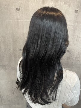 リティアンドビューティースタジオモッズシブヤ(LITTY&beauty studio M.O.D shibuya) #イルミナカラー#透明感#地毛風カラー#アッシュグレー