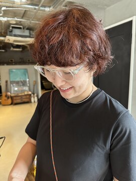 ソイリウム 下北沢(soi rium) ショートパーマ_ボブパーマ_ジンジャーヘアー