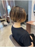 白髪ぼかし