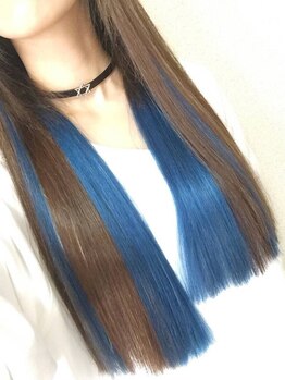 フラワーズ(flower*s)の写真/地毛と見分けがつかないナチュラルなエクステ♪お客様の髪にしっかりなじませる毛質選定と高技術が◎