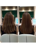 #髪質改善#酸性ストレート#縮毛矯正