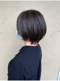 大人ショートボブ/暗髪/グレージュカラー /20代/30代/40代