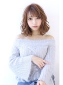 【外ハネボブ】ゆるふわナチュラルベージュ