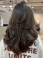 メリー オオサカ(Merly Osaka)&nbsp;艶ブラウンカラー×レイヤーカット