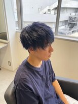 キング 楠葉店(K!ng)&nbsp;波巻きツイストスパイラルパーマ/フェザーパーマ/眉毛/メンズ