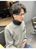 メンズパーマスパイラル