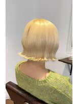 オーダイム(ou' dime) ショートブリーチケアブリーチハイライトボブ髪質改善縮