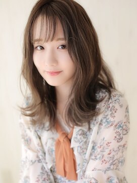アグ ヘアー リーズン 八戸類家店(Agu hair Reason) 《Agu hair》柔らか質感☆外ハネカールミディ