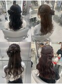 【新宿駅/新宿三丁目/ヘアセット/くるみちゃんヘア】