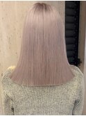 透明感グレージュ/ホワイトグレージュ