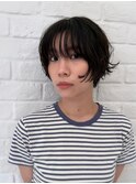 朝の5分が変わる◎ゆるふわ毛先パーマボブ