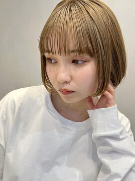 ソト 銀座(soto.) ミディアムヘア/暗めカラーグランマッシュ/デザインカラー