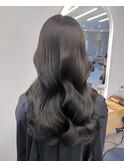 大人かわいい20代30代40代小顔ショコラベージュ　Zina本八幡