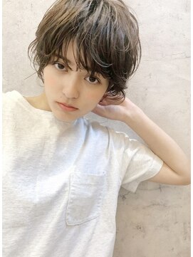 ソト 銀座(soto.) ミディアムヘア /暗めカラー/グランマッシュ/デザインカラー