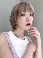 ギークス(GEEKS)&nbsp;【GEEKS渋谷】シャギーボブ/ハッシュカット/ウルフ/ミルクティー