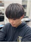 ラウンドマッシュ/シャドウパーマ/韓国マッシュ/松戸駅/men's