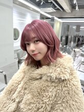 モアナ ルア バイ ヘッドライト 平塚店(Moana Lua by HEADLIGHT)&nbsp;Lua平塚＃レイヤーボブ＃ピンク＃顔周りレイヤー