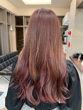 ルページ 千葉(lpage) 髪質改善/顔周りレイヤーカット/グレージュ[千葉/千葉駅]