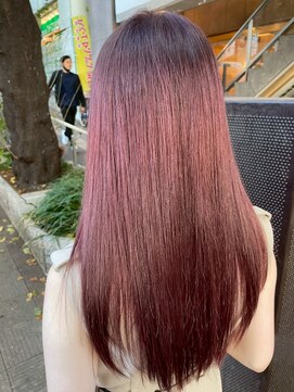 ジェコ ブラン(gecko. brun) ピンクバイオレット/髪質改善ストレート/艶感　♯武蔵小山美容室