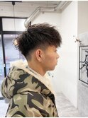 ツイストパーマ/ツーブロック/フェード/スパイラルパーマ
